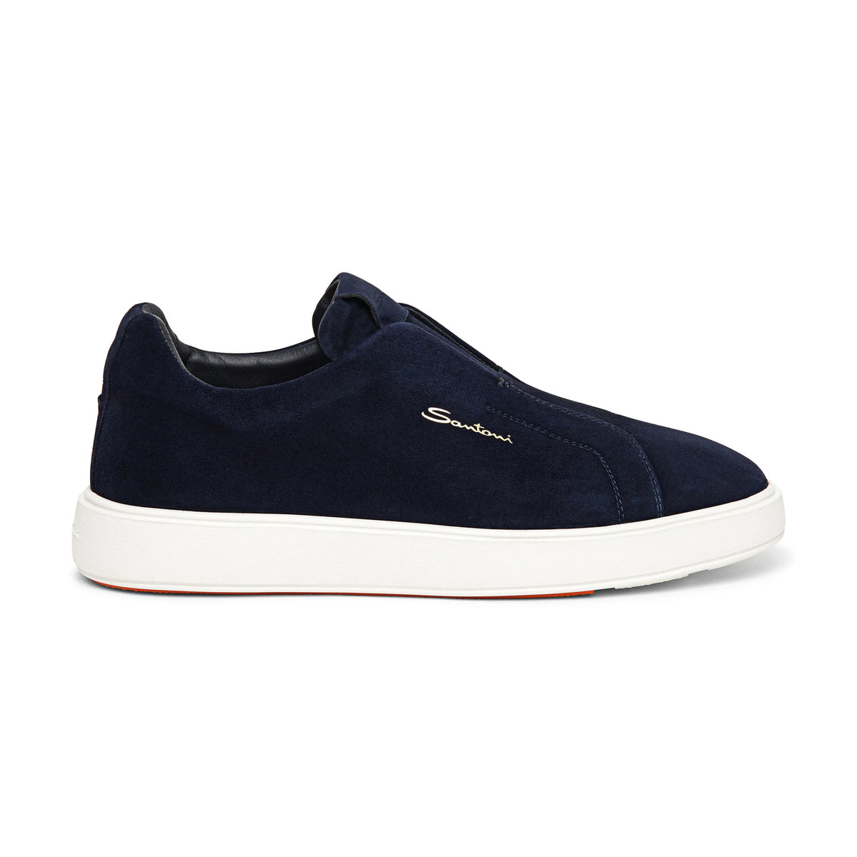 Gyan Slip Sneaker - Navy Suede | Gene Hiller Menswear