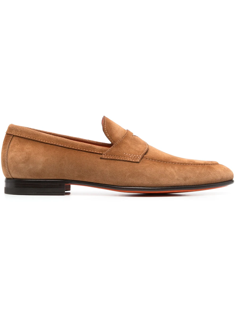 Door Penny Loafer - Toffee Suede | Gene Hiller Menswear