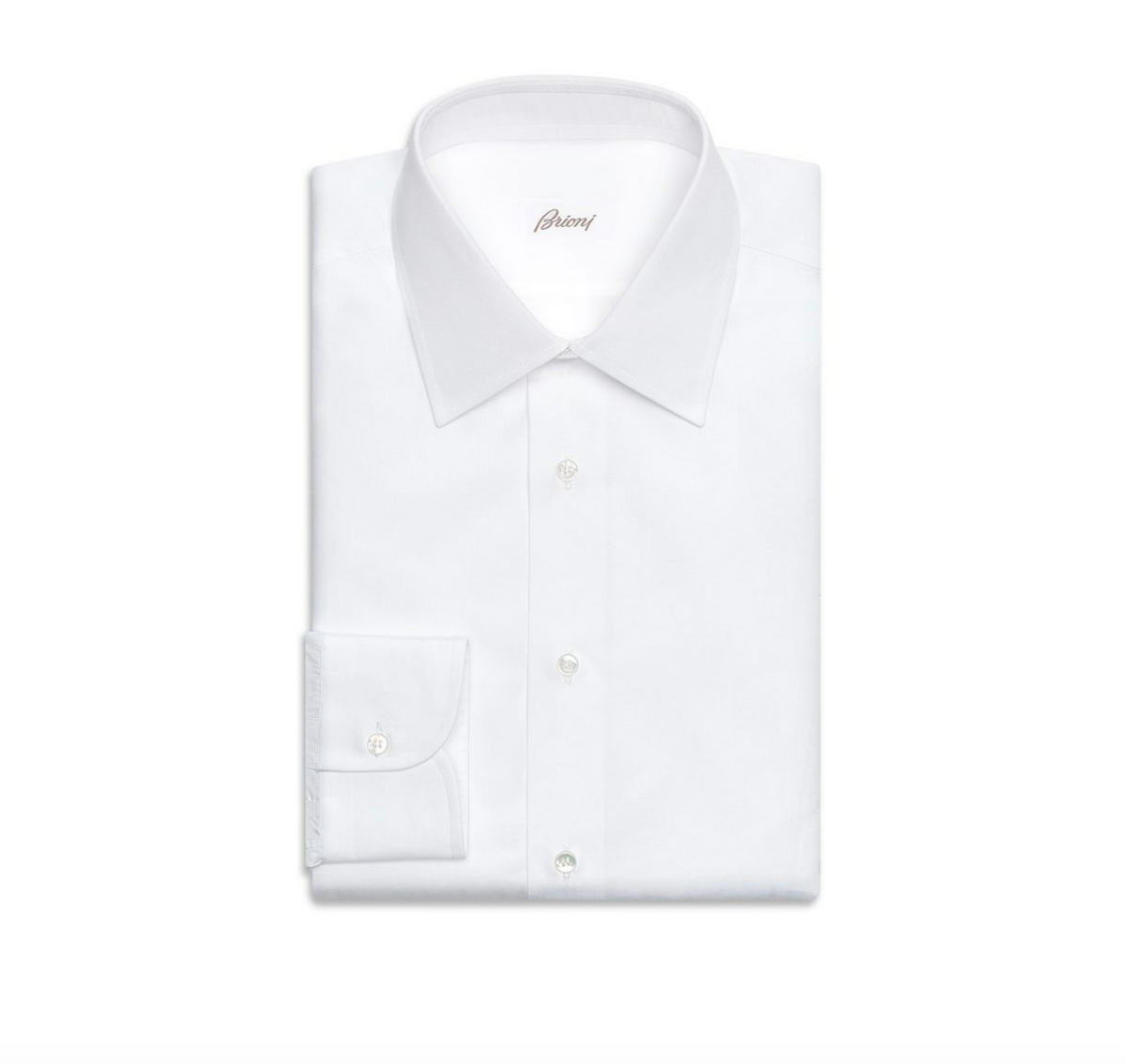 ESSENTIAL' WHITE FORMAL SHIRT by BRIONI