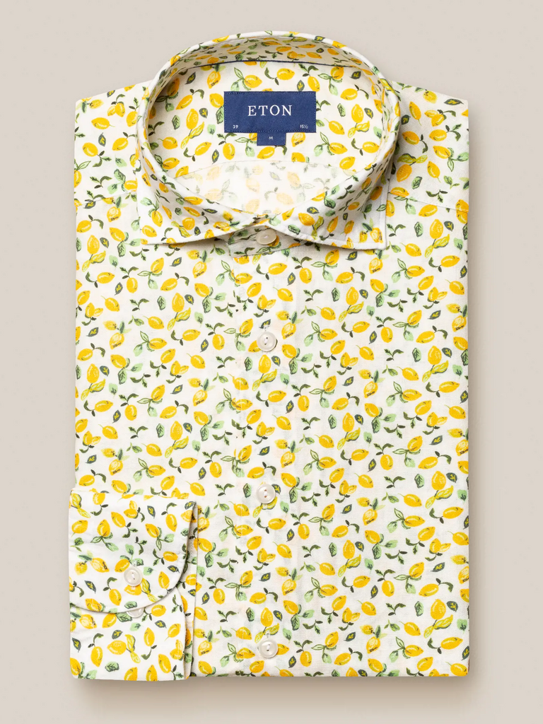 Lemon Linen Shirt