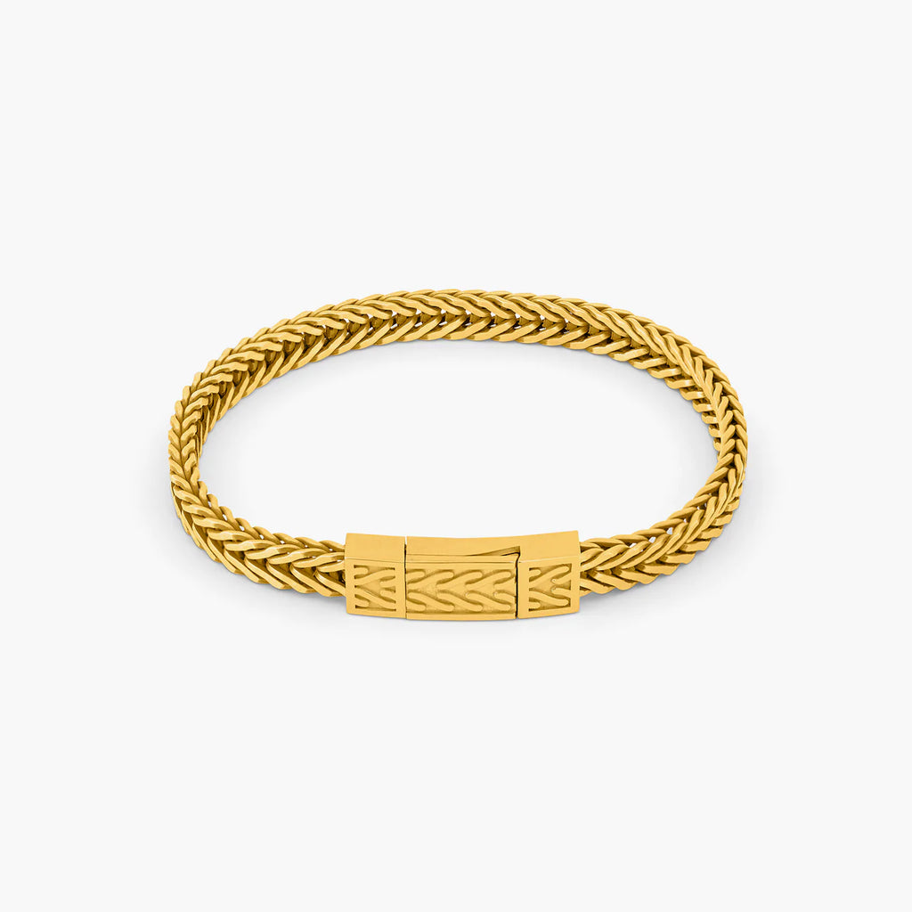Yellow Gold Plated Sterling Silver Coda Di Volpe
