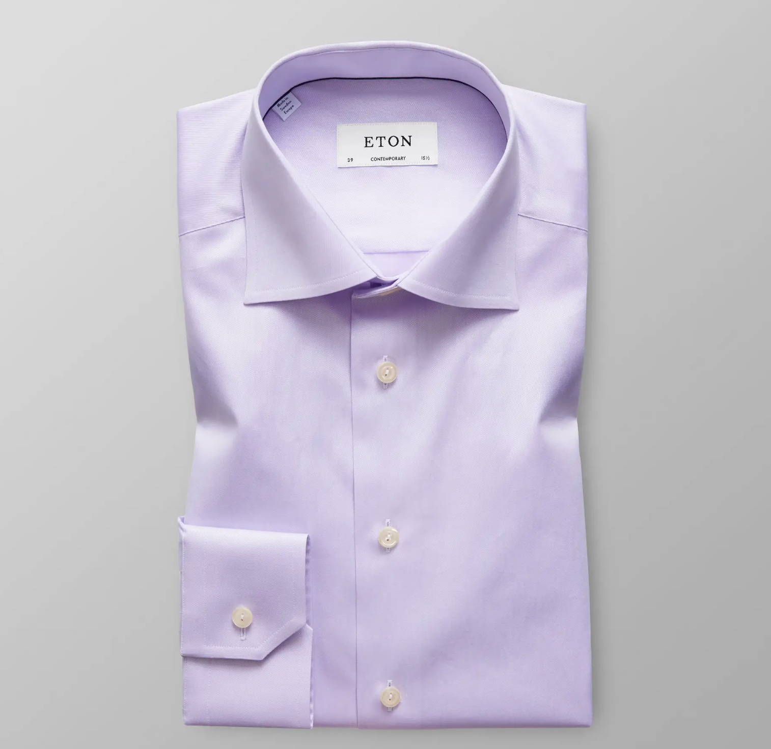 Purple Signature Twill Shirt - ETON