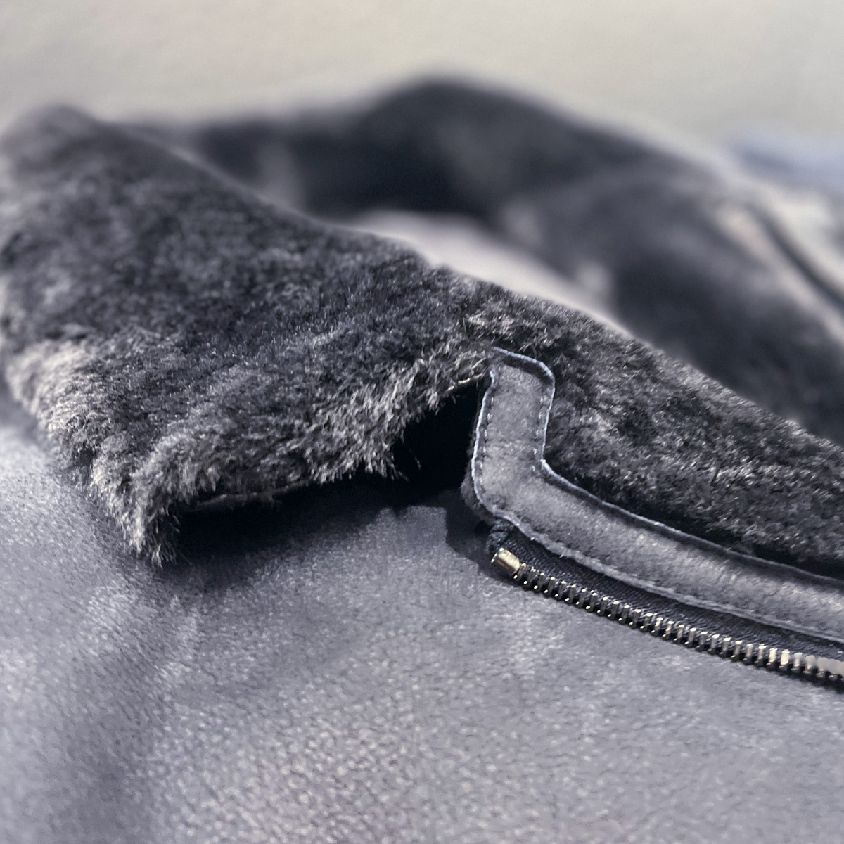 Shearling Knit Jacket | Gene Hiller Menswear