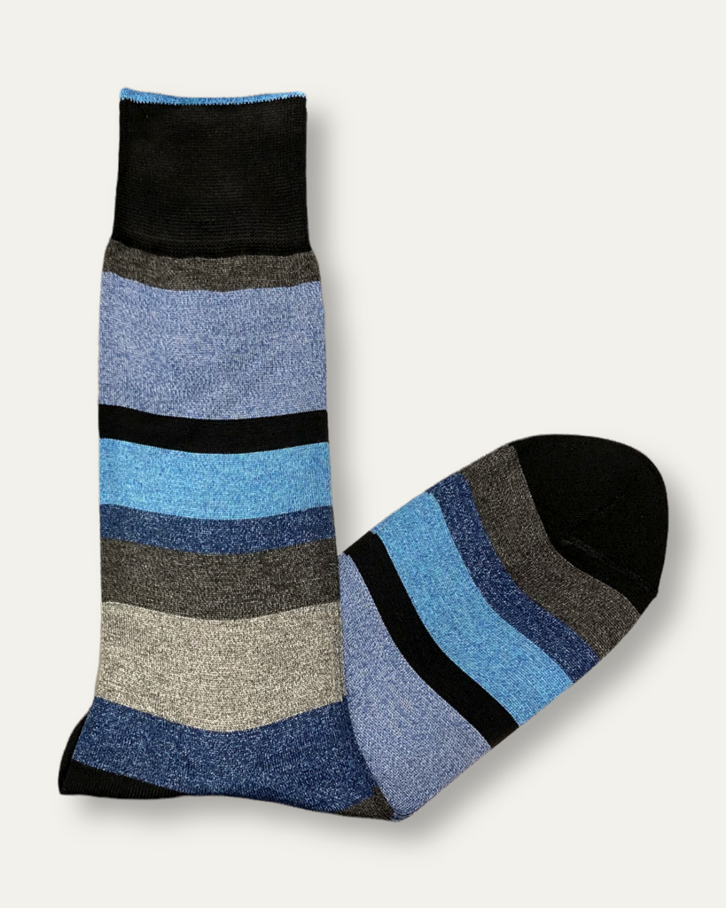 Block Stripe Socks