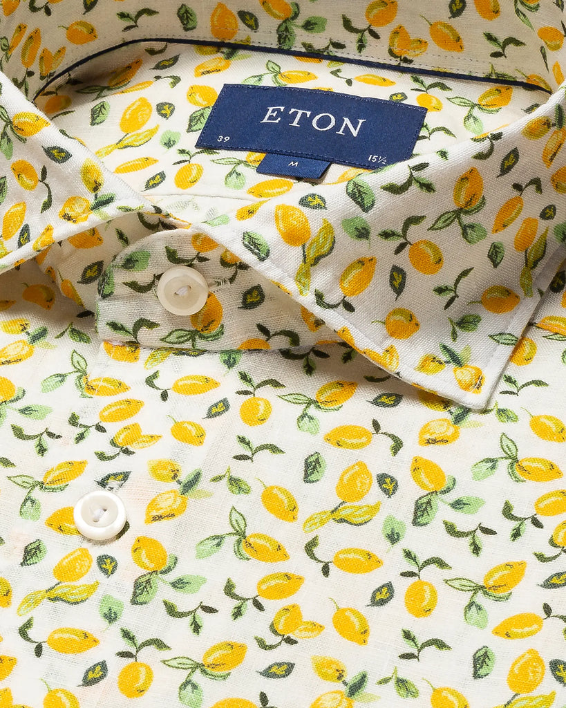 Lemon Linen Shirt