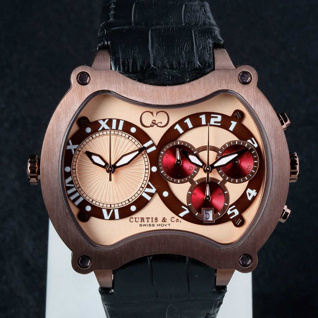 BIG TIME GRAND (57mm) ROSE GOLD DIAL / BROWN CASE